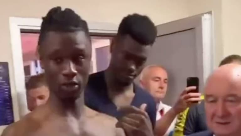 ‘Classy’ Eduardo Camavinga gifts France shirts to Ukrainian opponents ‘Classy’ Eduardo Camavinga gifts France shirts to Ukrainian opponents