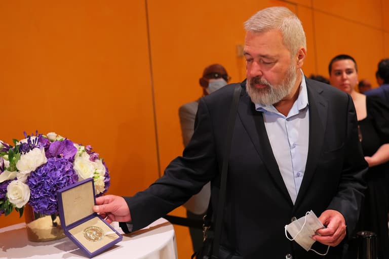 Russian journalist sells his Nobel Peace prize for $103.5m to help children in Ukraine Russian journalist sells his Nobel Peace prize for $103.5m to help children in Ukraine