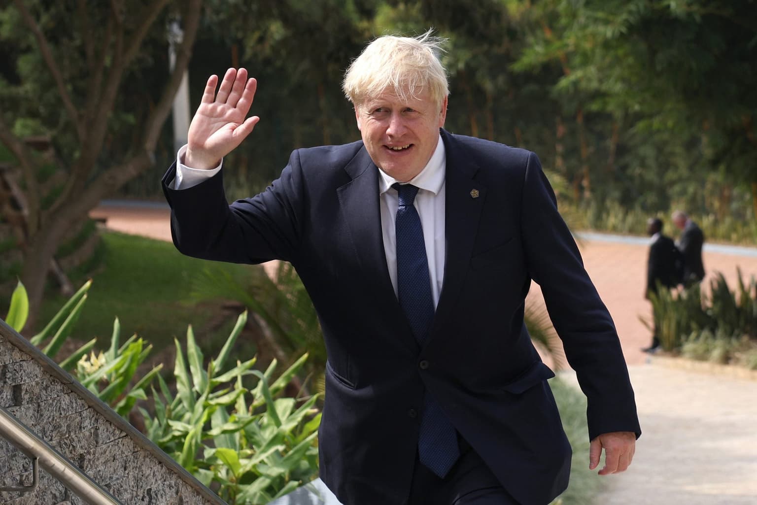 Boris Johnson confident he will win next general election – but apparently he was joking
