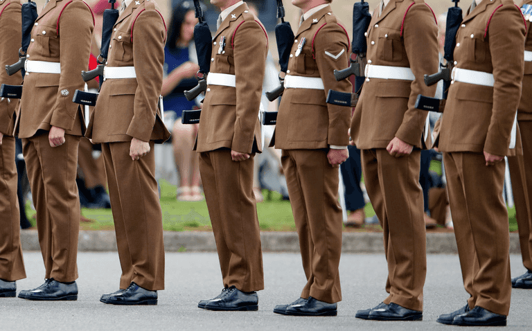 Paratroopers filmed in orgy at Merville Barracks with one serviceman saluting colleagues while having sex Paratroopers filmed in orgy at Merville Barracks with one serviceman saluting colleagues while having sex