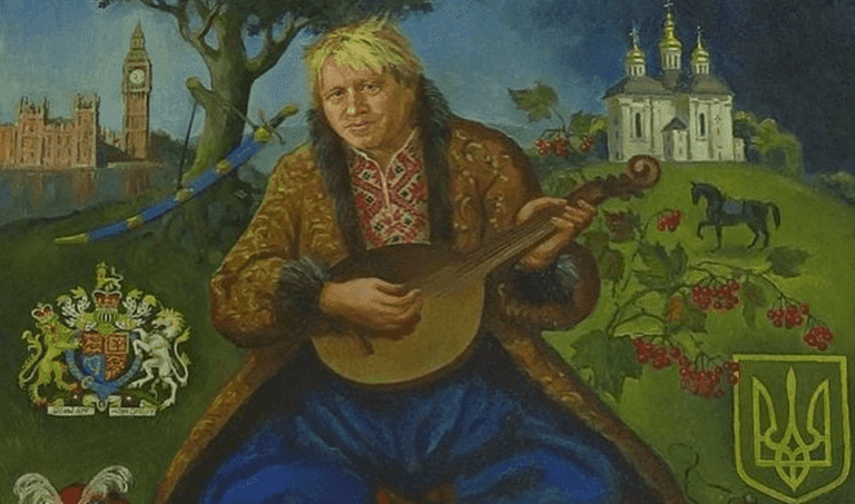 Boris Johnson named honorary cossack in Ukraine – pictured as you’ve never seen him before Boris Johnson named honorary cossack in Ukraine – pictured as you’ve never seen him before