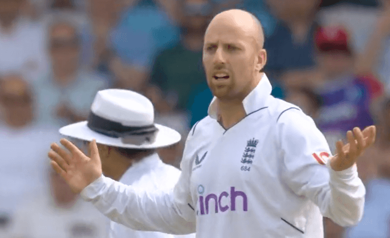 Jack Leach takes most bizarre wicket of all time in New Zealand Test Jack Leach takes most bizarre wicket of all time in New Zealand Test