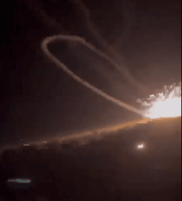 Russian missile does a U-turn during malfunction and smashes into troops who fired it Russian missile does a U-turn during malfunction and smashes into troops who fired it