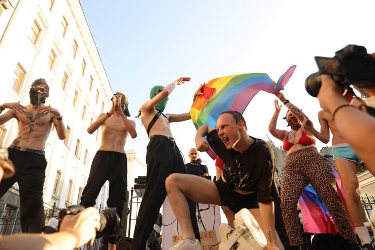 Ukraine Pride to make appearance at 50th anniversary London parade this weekend Ukraine Pride to make appearance at 50th anniversary London parade this weekend