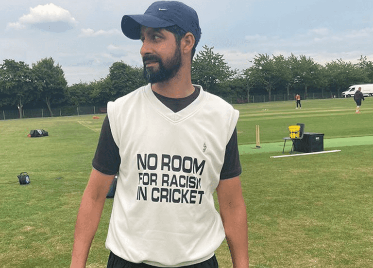 Amateur cricket league bans player’s anti-racist jumper Amateur cricket league bans player’s anti-racist jumper