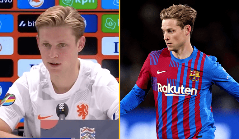 Frenkie de Jong delivers blow to Man United transfer hopes Frenkie de Jong delivers blow to Man United transfer hopes
