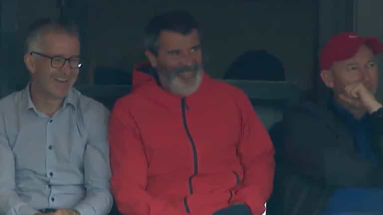 Roy Keane booed as he appears on big screen in front of 50,000 fans Roy Keane booed as he appears on big screen in front of 50,000 fans