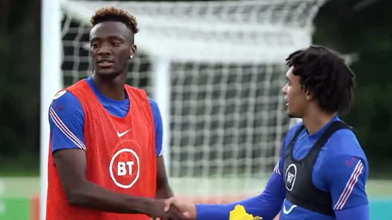 Fans react to Tammy Abraham telling Trent Alexander-Arnold that he’ll ‘join’ Liverpool Fans react to Tammy Abraham telling Trent Alexander-Arnold that he’ll ‘join’ Liverpool