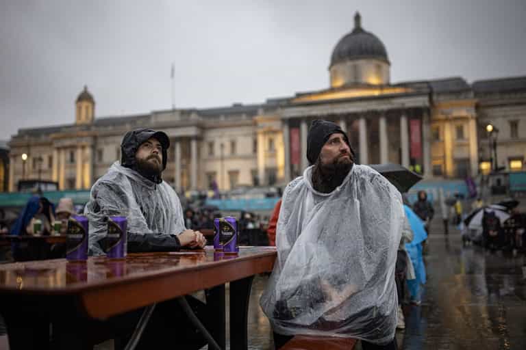 Now there’s a yellow warning for thunderstorms after three days of emergency warnings over the heat Now there’s a yellow warning for thunderstorms after three days of emergency warnings over the heat