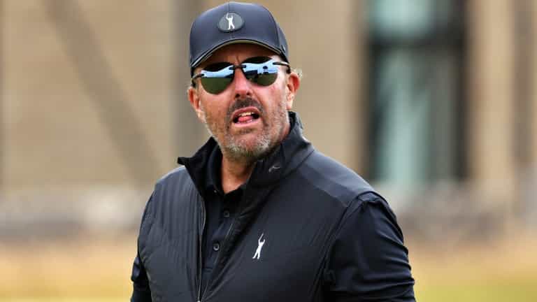 ‘Let it go, dude. Let it go’ – Phil Mickelson not happy with repeated questions about Open snub ‘Let it go, dude. Let it go’ – Phil Mickelson not happy with repeated questions about Open snub