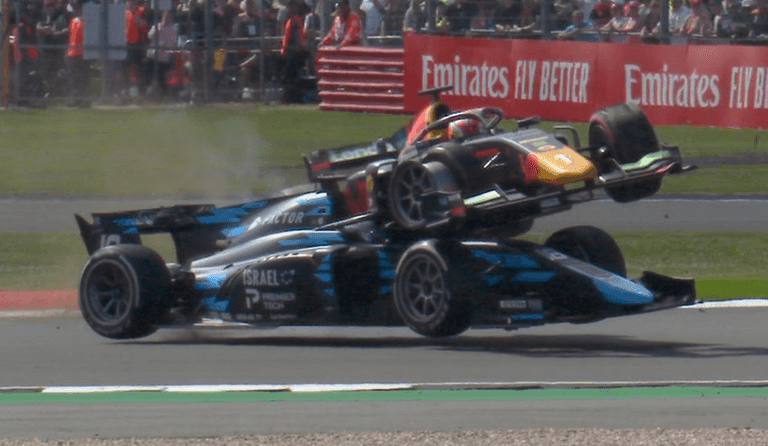 Halo device ‘unequivocally saves life’ of Formula 2 driver in Silverstone horror crash Halo device ‘unequivocally saves life’ of Formula 2 driver in Silverstone horror crash
