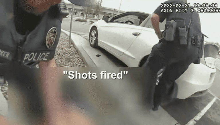 Bodycam footage shows the moment boy, 4, ‘fired a gun’ at cops as they were arresting his dad Bodycam footage shows the moment boy, 4, ‘fired a gun’ at cops as they were arresting his dad