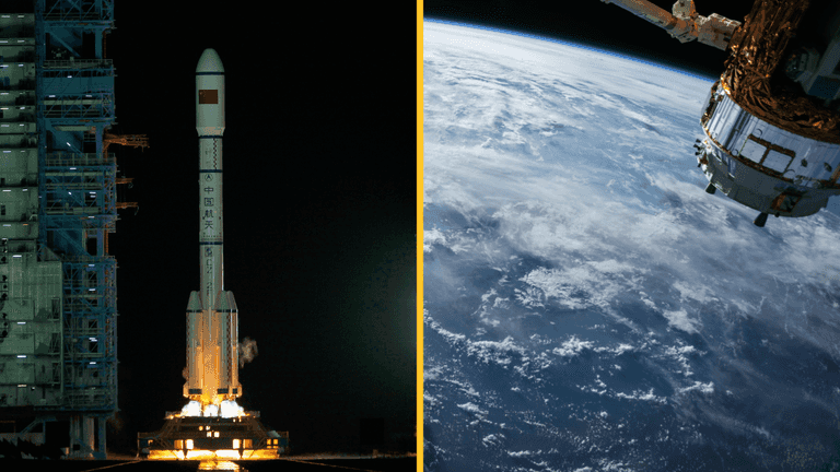 Massive Chinese rocket falling to Earth and experts can’t figure out where it will hit Massive Chinese rocket falling to Earth and experts can’t figure out where it will hit