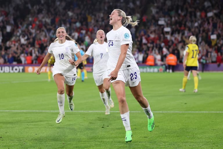 England reach Euros final after audacious goal from Alessia Russo England reach Euros final after audacious goal from Alessia Russo