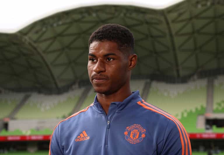 Australian TV star loses it over ’embarrassing’ photo of Marcus Rashford Australian TV star loses it over ’embarrassing’ photo of Marcus Rashford