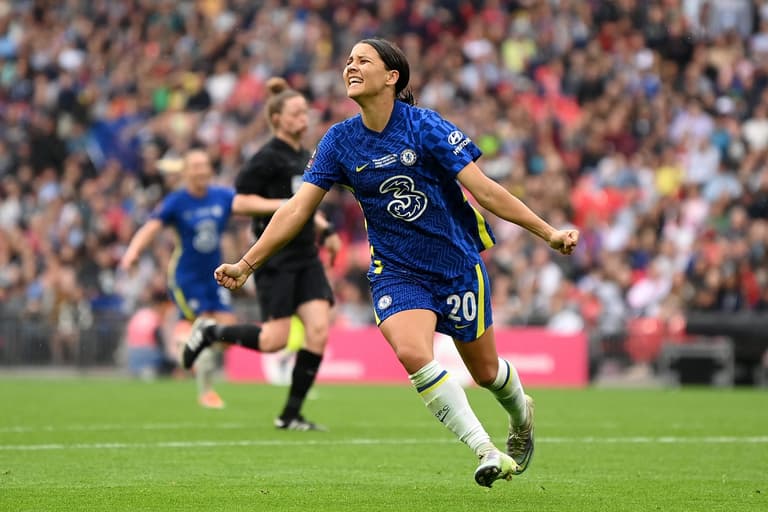 Chelsea striker to become first female player to feature on global FIFA game cover Chelsea striker to become first female player to feature on global FIFA game cover
