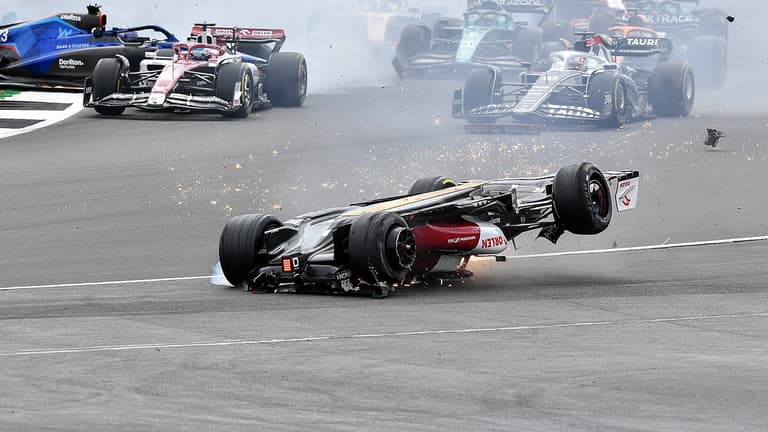 “I don’t know how I survived”: Zhou Guanyu relives horror crash at Silverstone “I don’t know how I survived”: Zhou Guanyu relives horror crash at Silverstone