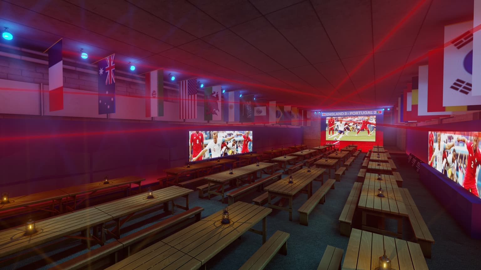 Inside the UK’s biggest sports bar – set to open ahead of 2022 World Cup