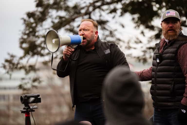 Alex Jones may only pay fraction of $49m defamation damages thanks to Texas law Alex Jones may only pay fraction of $49m defamation damages thanks to Texas law