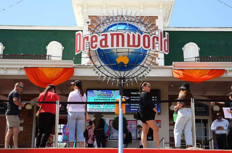 Dad sues theme park after son breaks arm falling two metres off ‘do not climb’ train Dad sues theme park after son breaks arm falling two metres off ‘do not climb’ train