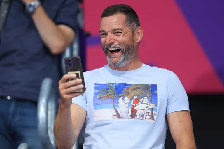 First Dates’ Fred Sirieix celebrates as daughter wins gold at Commonwealth Games First Dates’ Fred Sirieix celebrates as daughter wins gold at Commonwealth Games