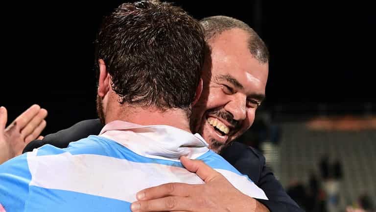 Michael Cheika backs up his pre-match comments as Argentina shock New Zealand Michael Cheika backs up his pre-match comments as Argentina shock New Zealand