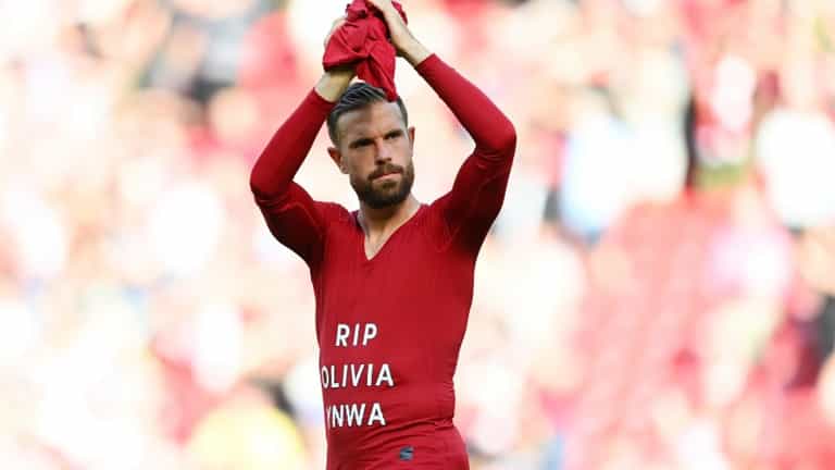 Jordan Henderson pays emotional tribute to Olivia Pratt-Korbel after Liverpool’s 9-0 rout Jordan Henderson pays emotional tribute to Olivia Pratt-Korbel after Liverpool’s 9-0 rout