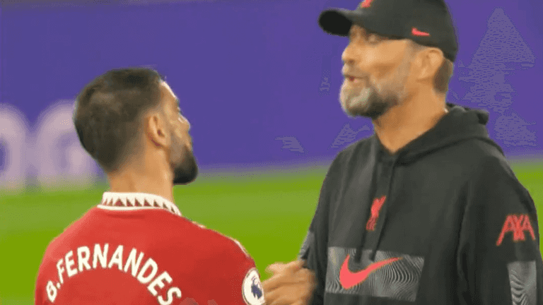 Jurgen Klopp clears up his post-match conversation with Bruno Fernandes Jurgen Klopp clears up his post-match conversation with Bruno Fernandes