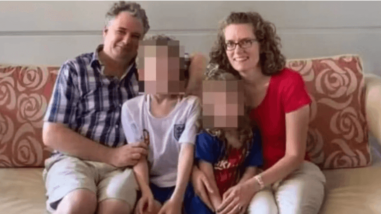 Mum dies in sleep in front of children and husband on flight back to UK Mum dies in sleep in front of children and husband on flight back to UK