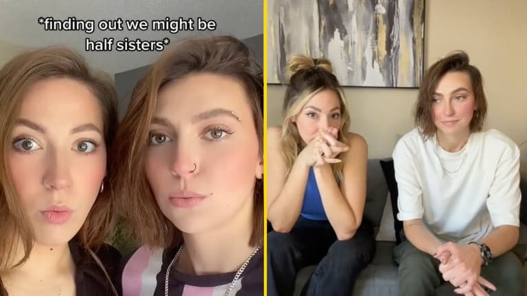 Couple take DNA test after worrying they might be siblings Couple take DNA test after worrying they might be siblings