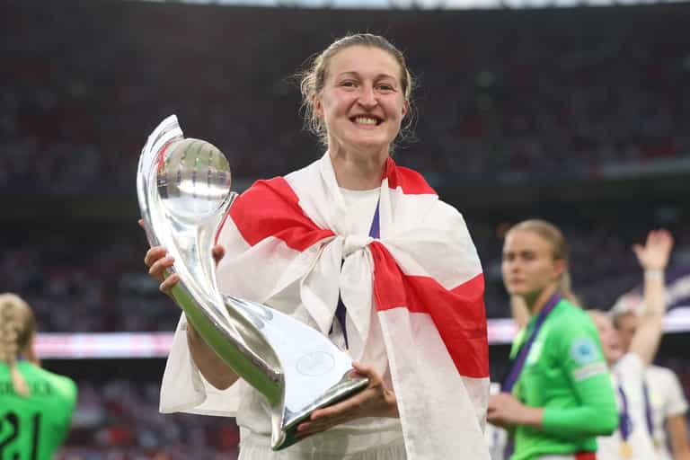 Ellen White was banned from playing football aged nine, old article reveals Ellen White was banned from playing football aged nine, old article reveals