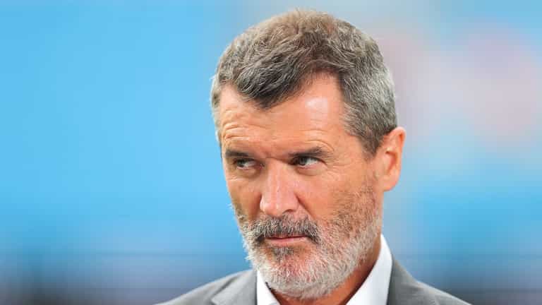 Roy Keane breaks character as Gary Neville makes joke at Liverpool’s expense Roy Keane breaks character as Gary Neville makes joke at Liverpool’s expense
