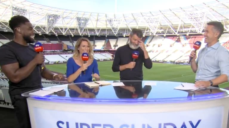 Micah Richards winds up Roy Keane with Alf Inge Haaland joke Micah Richards winds up Roy Keane with Alf Inge Haaland joke