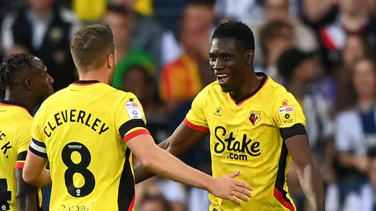 Ismaila Sarr scores from own half but misses a penalty in Watford draw Ismaila Sarr scores from own half but misses a penalty in Watford draw