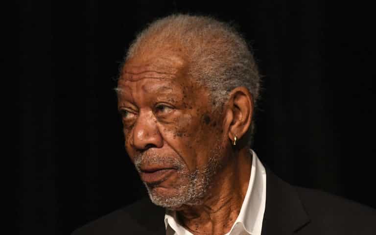 Morgan Freeman explains dark reason behind his gold hoop earrings Morgan Freeman explains dark reason behind his gold hoop earrings