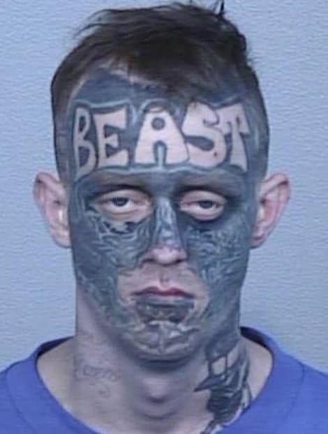 Wild transformation of wanted criminal whose mugshot has gone viral Wild transformation of wanted criminal whose mugshot has gone viral