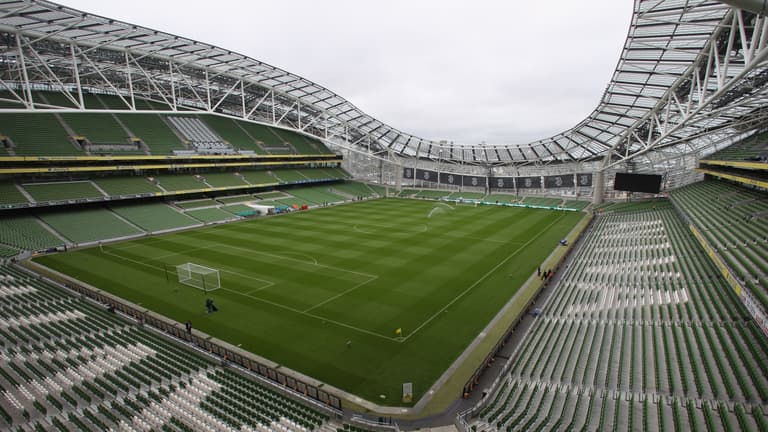 Champions League games involving British teams could be played in Dublin next week, according to reports Champions League games involving British teams could be played in Dublin next week, according to reports