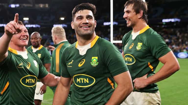 Damian de Allende has one of the most laid-back pre-match routines in rugby Damian de Allende has one of the most laid-back pre-match routines in rugby