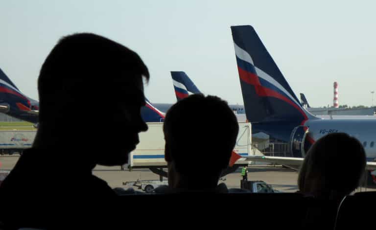 Russians pack only international flights out of Moscow after Putin orders partial mobilisation Russians pack only international flights out of Moscow after Putin orders partial mobilisation
