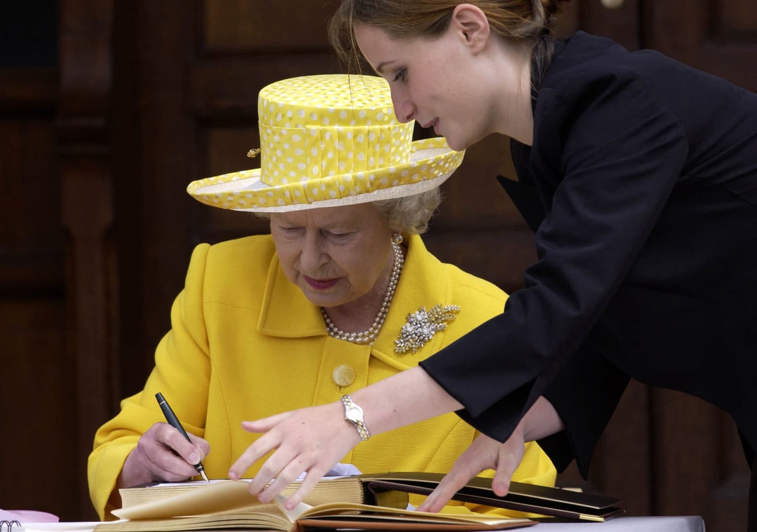 The Queen has penned a secret note and hidden it in a vault – but it can’t be opened for 63 years