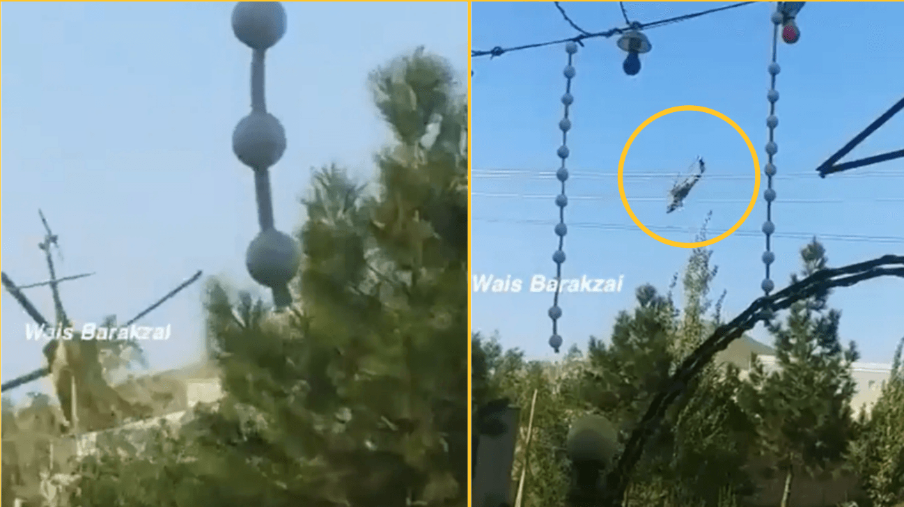 Three killed as Taliban crash US Black Hawk helicopter during training exercise