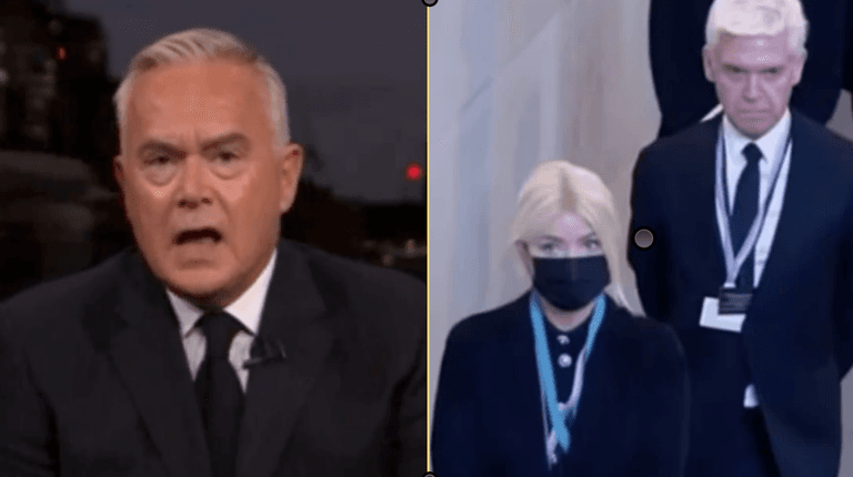 Huw Edwards takes ‘swipe’ at This Morning’s Phil and Holly after queue jumping backlash Huw Edwards takes ‘swipe’ at This Morning’s Phil and Holly after queue jumping backlash