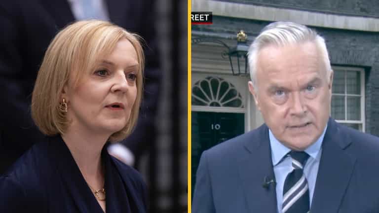 Huw Edwards praised for sewer commentary ahead of Liz Truss PM speech Huw Edwards praised for sewer commentary ahead of Liz Truss PM speech