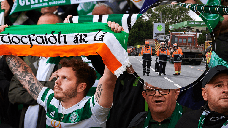 Celtic pay stunning, utterly silent tribute to Creeslough explosion victims Celtic pay stunning, utterly silent tribute to Creeslough explosion victims