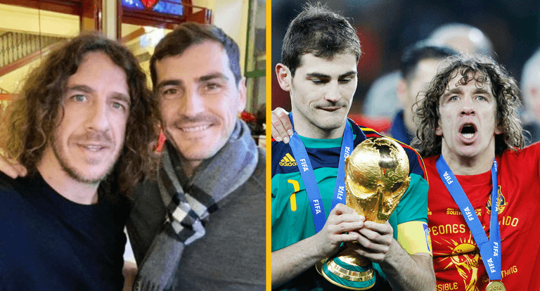 “It’s time to tell our story.” – Carles Puyol responds to Iker Casillas’ coming out tweet “It’s time to tell our story.” – Carles Puyol responds to Iker Casillas’ coming out tweet