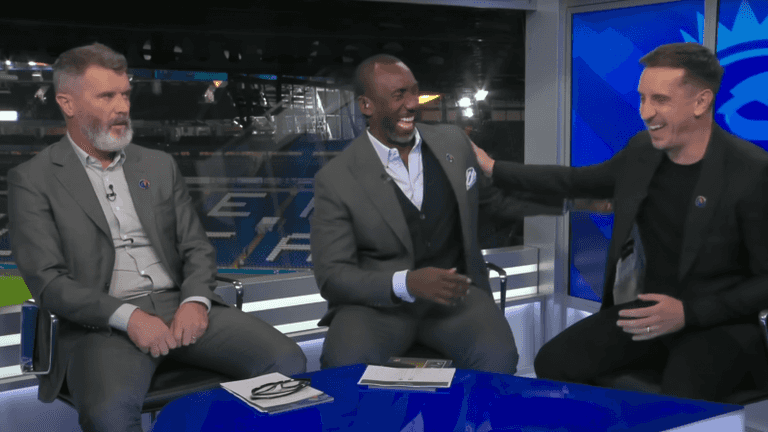 Roy Keane could barely contain himself after one Gary Neville comment on Cristiano Ronaldo Roy Keane could barely contain himself after one Gary Neville comment on Cristiano Ronaldo