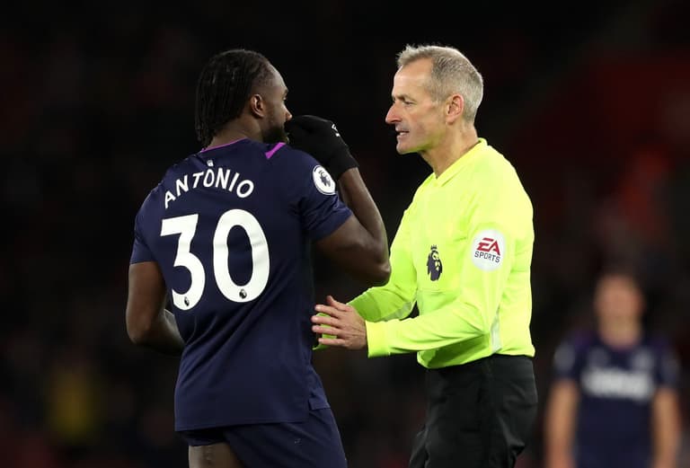 Michail Antonio says that VAR ‘has made refereeing worse’ Michail Antonio says that VAR ‘has made refereeing worse’