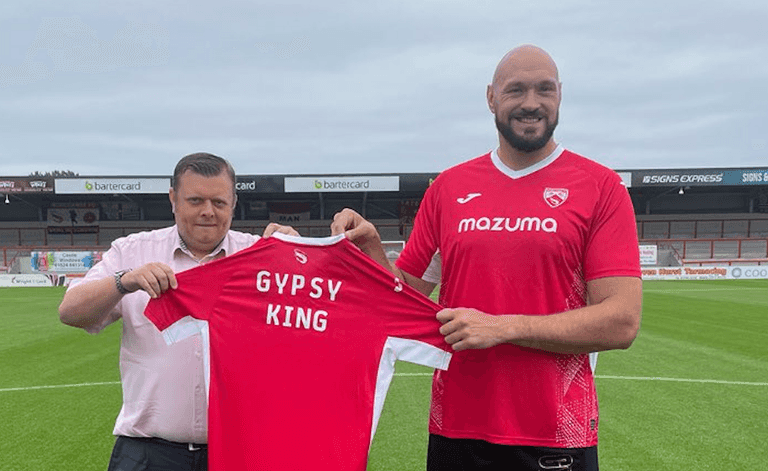 Tyson Fury reveals he is in talks to buy Football League club Tyson Fury reveals he is in talks to buy Football League club