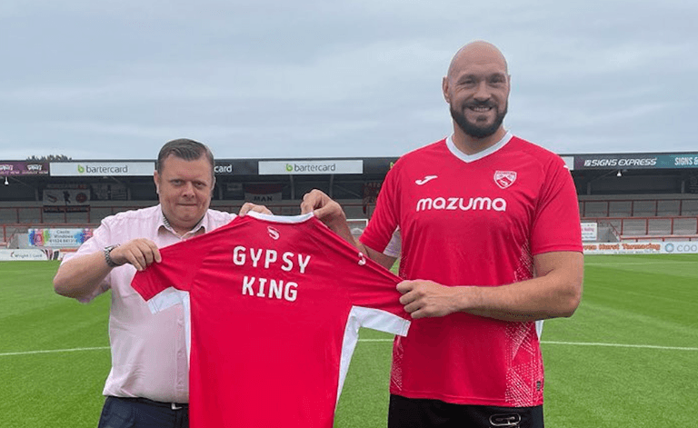 Tyson Fury reveals he is in talks to buy Football League club Tyson Fury reveals he is in talks to buy Football League club
