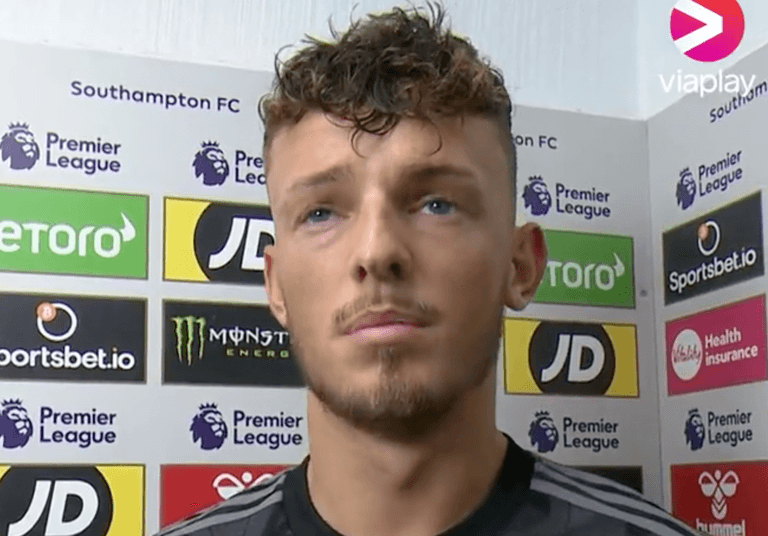 Ben White criticised for bizarre interview after Arsenal’s draw at Southampton Ben White criticised for bizarre interview after Arsenal’s draw at Southampton